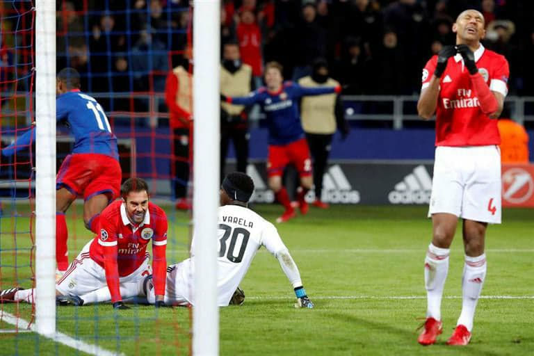 CSKA 2-0 Benfica