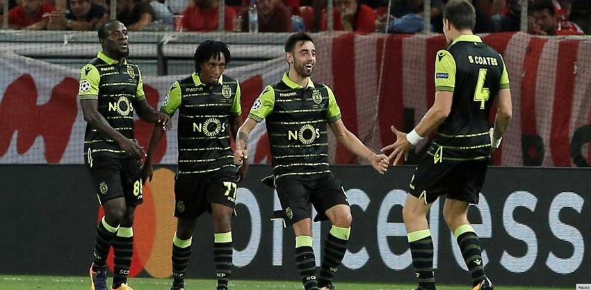 Le sporting s'impose 3-0 face à l'Olympiakos