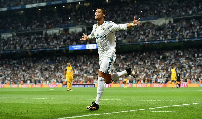 Ronaldo égalise pour le Real face à Tottenham