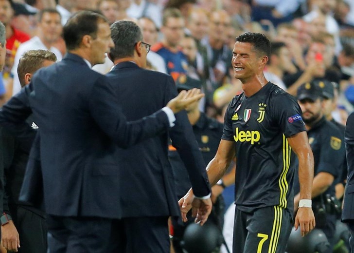 Expulsion de Ronaldo face à Valence