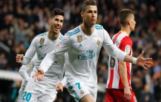 Poker Cristiano Ronaldo Girona