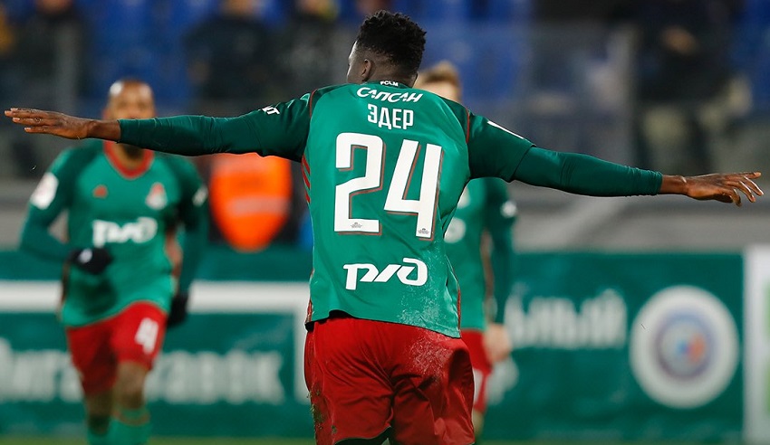 Éder goal Lokomotiv Moscou