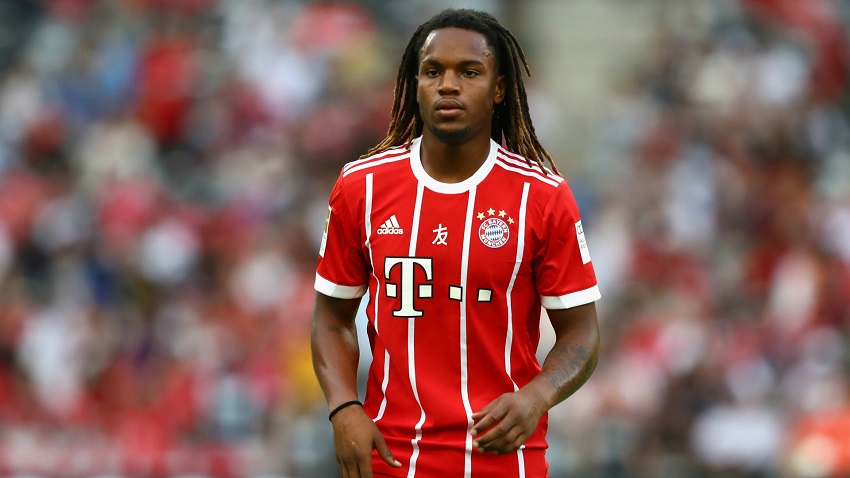 Renato Sanches avec le Bayern Munich