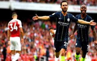 Bernardo Silva goal to Arsenal
