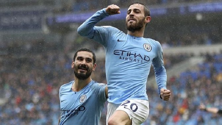 Bernardo Silva goal cardiff