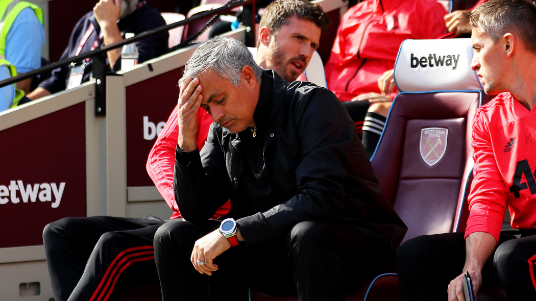 Le Manchester United de Mourinho sombre face à West Ham