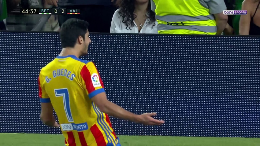 Premier de Gonçalo Guedes avec le FC Valence