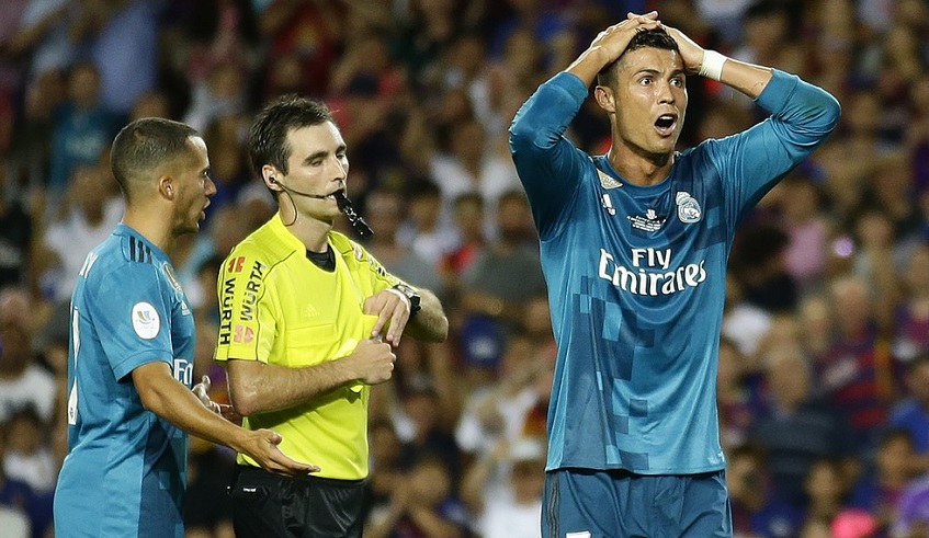Cristiano Ronaldo écope de 5 matchs de suspension