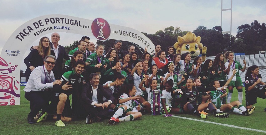 Le Sporting remporte la Coupe du Portugal féminine
