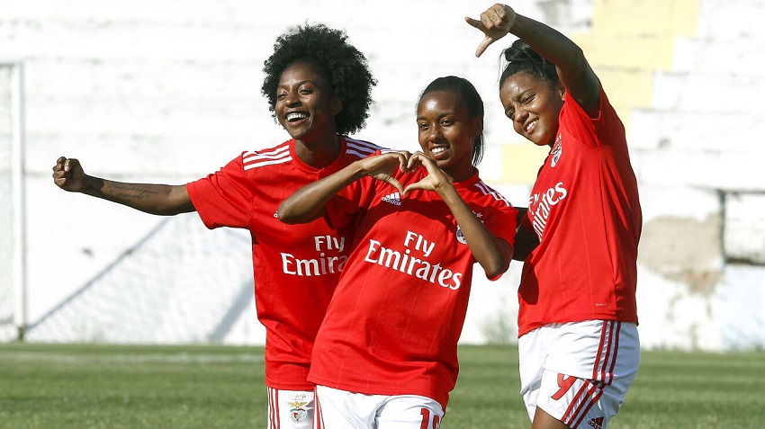 Benfica féminines 28-0 Ponte Frielas