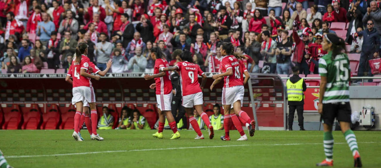 SL Benfica 3-0 Sporting CP foot féminin