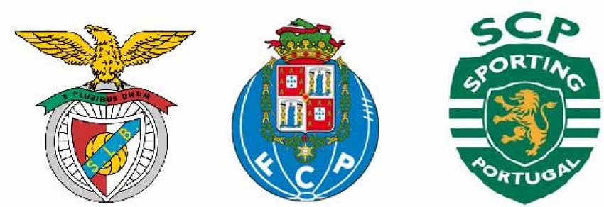 Benfica, Porto et Sporting