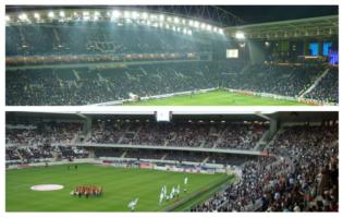 Stade du Dragon et Dom Afonso Henriques