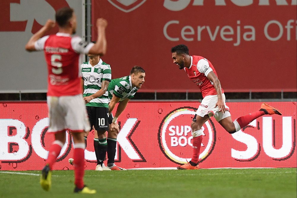 Dyego Sousa marque au Sporting