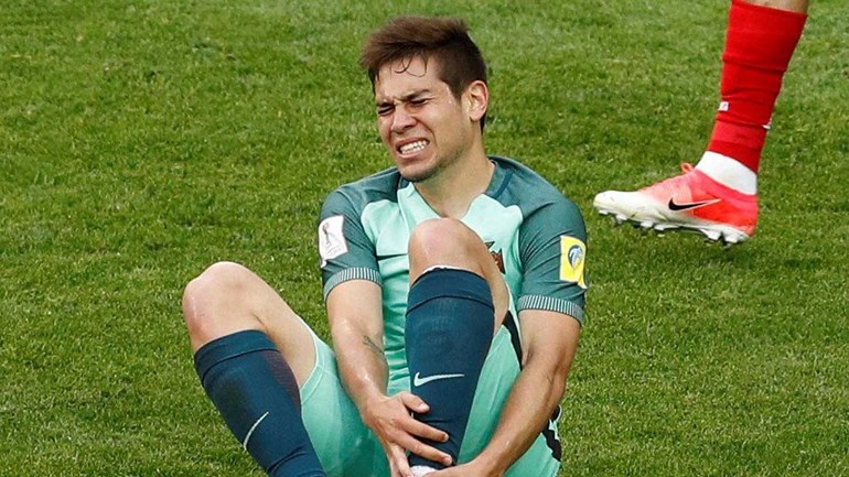 Guerreiro est sorti sur blessure