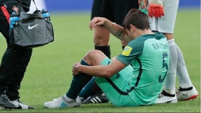 Guerreiro est sorti sur blessure a la 65e minute