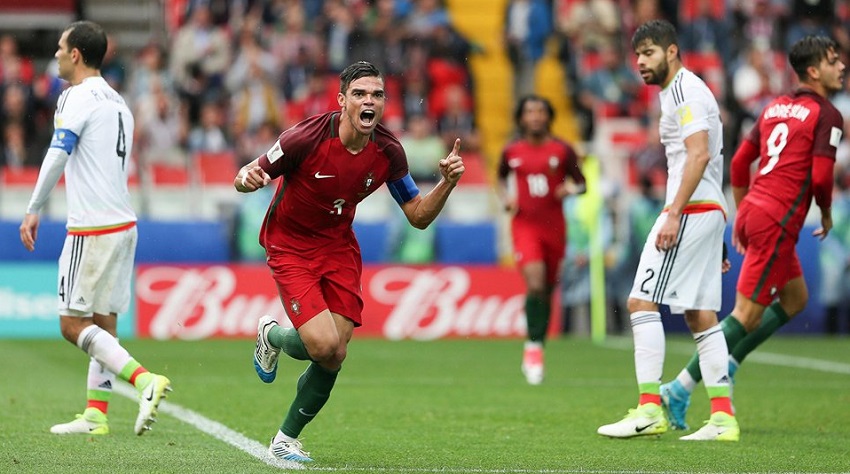 Pepe a marqué le but de l'égalisation