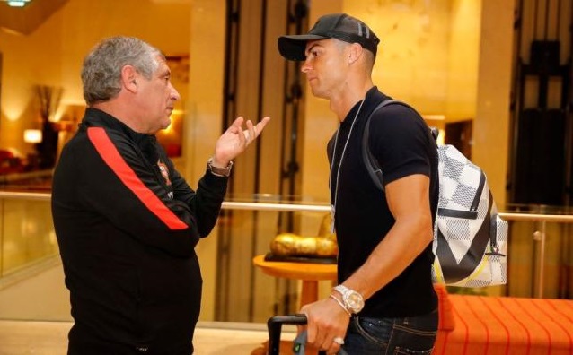 Ronaldo est venu compléter le groupe des 24 Portugais