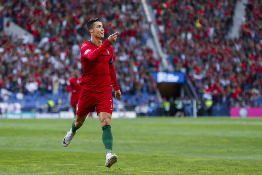 Ronaldo Hat trick Suisse