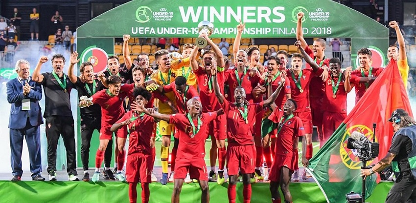 Portugal champion d'Europe des moins de 19 ans