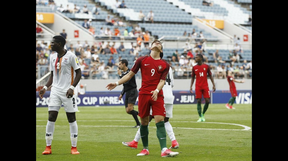 Le Portugal s'incline face a la Zambie 2-1