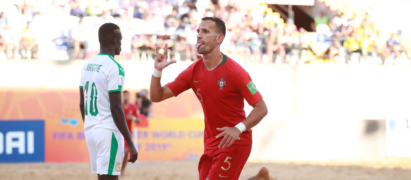 Portugal 4-2 Sénégal mondial beach soccer