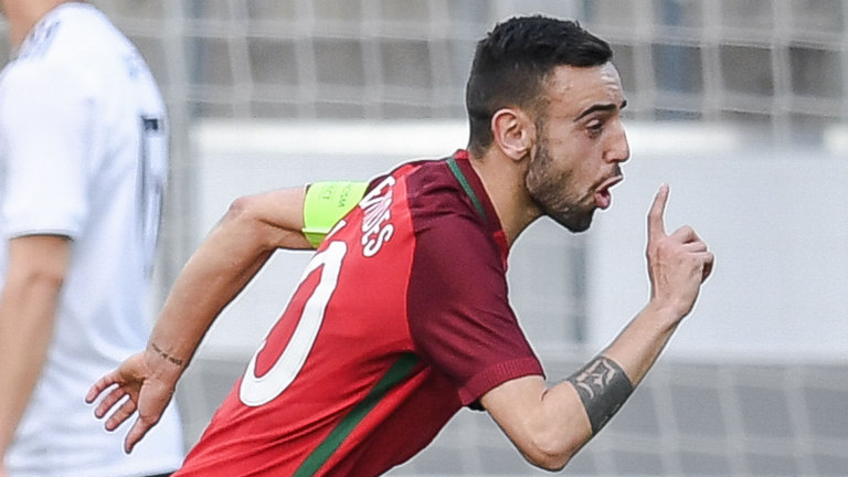 Bruno Fernandes est le capitaine du Portugal espoir