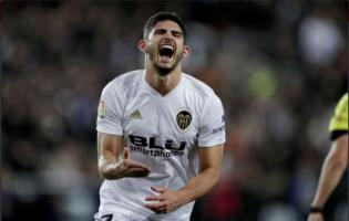 Gonçcalo Guedes, marqueur de deux buts face à Villaréal 