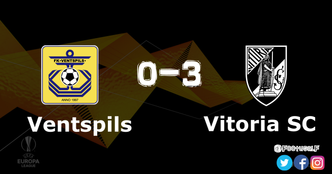 Ventspils 0-3 Vitoria SC