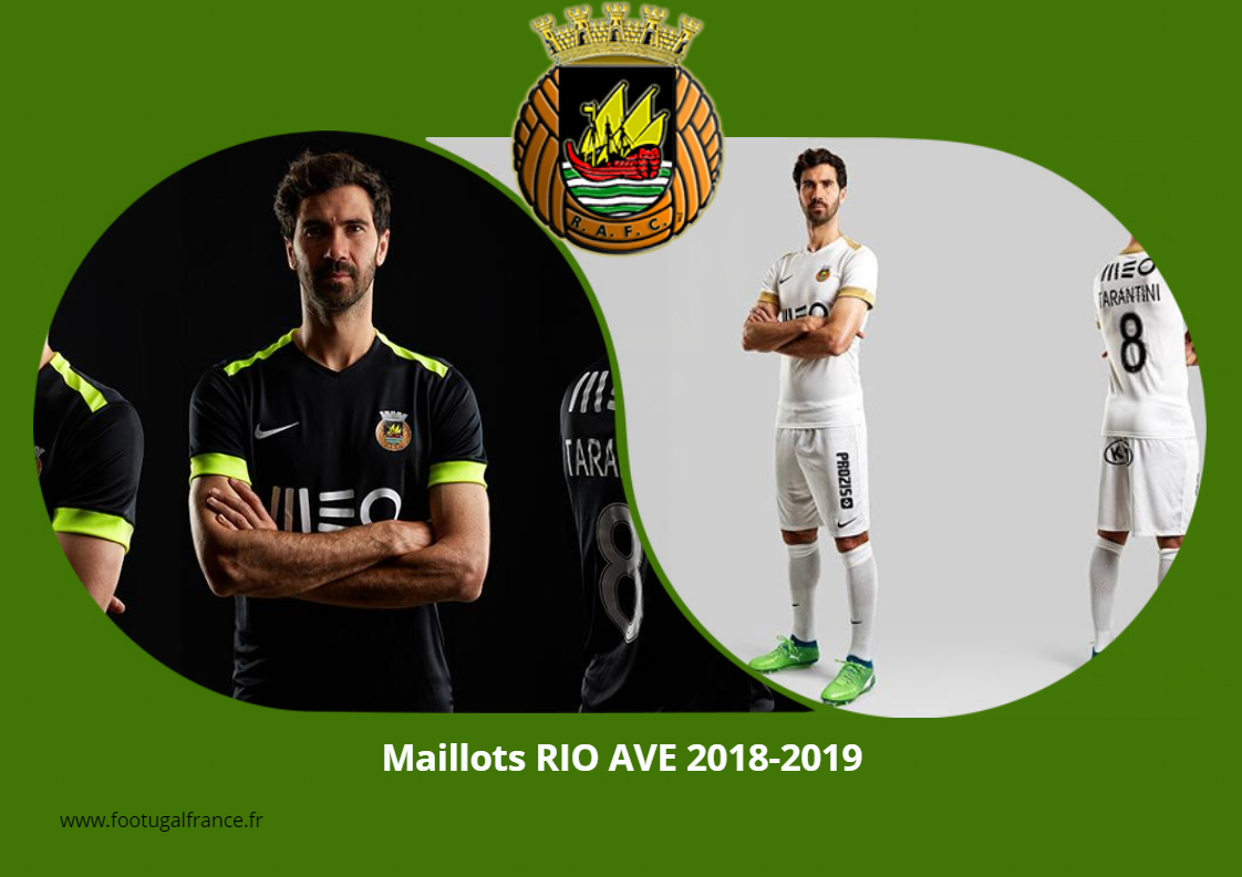 Maillots de Rio Ave pour la saison 2018-2019