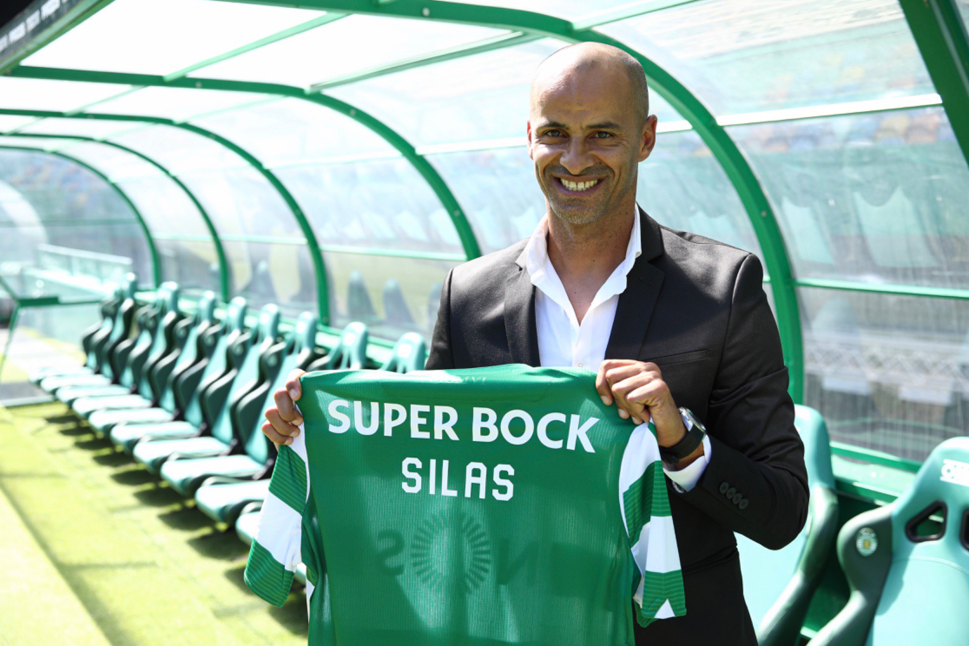 Présentation Silas au Sporting